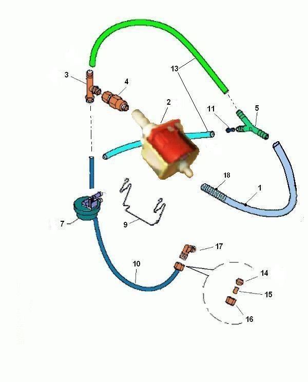 53-Помпа эспрессо, сч. воды