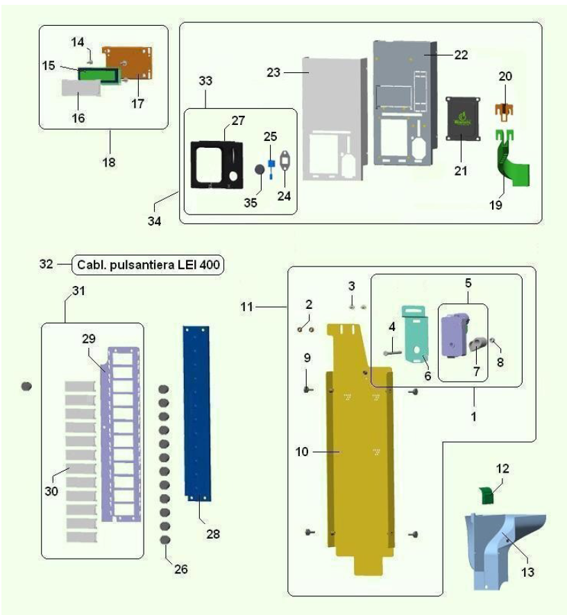 59-Дисплей, кнопки, монетовод, выд. сдачи