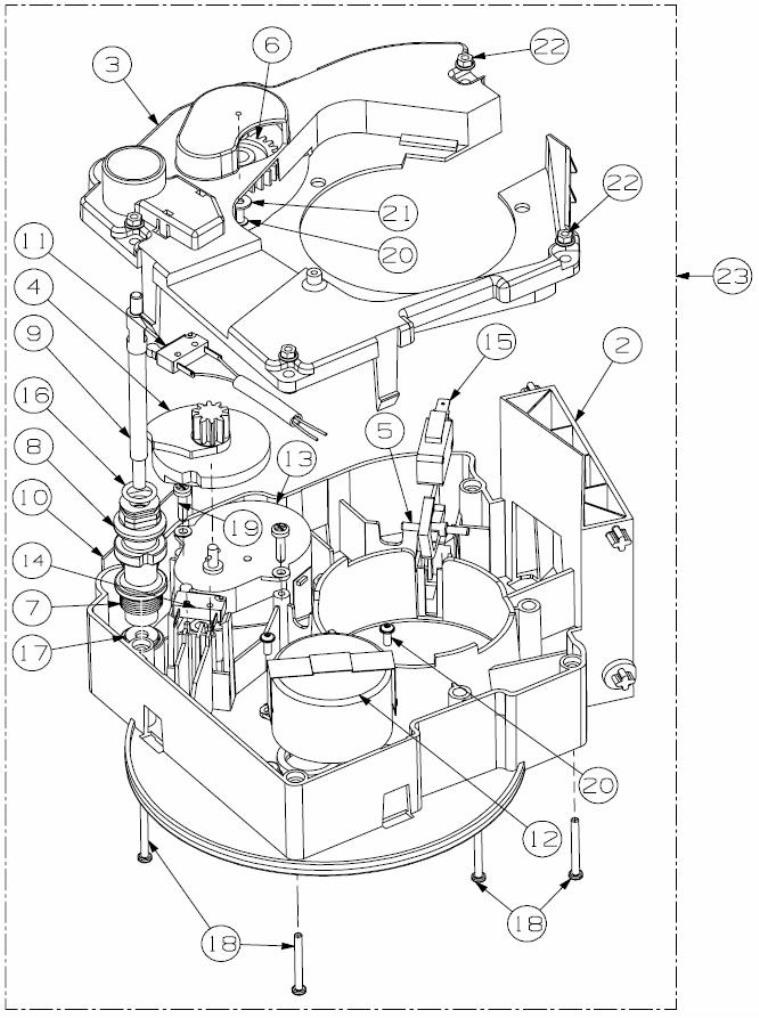 21)Выдача стакана