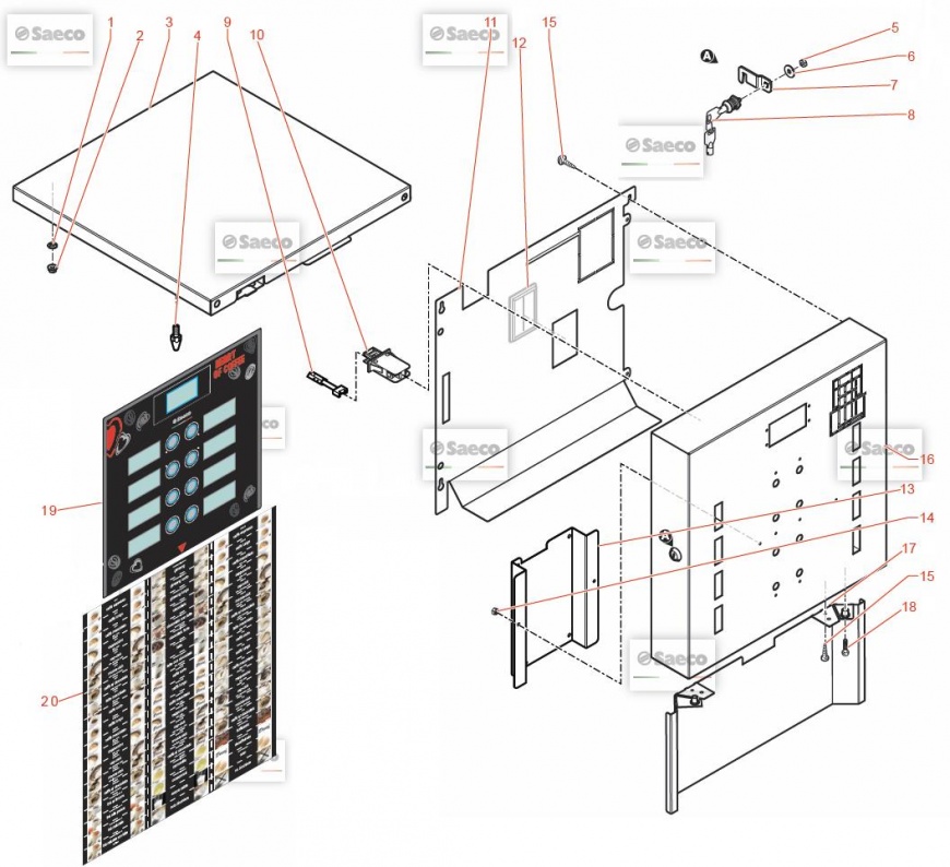 5 Дверь, крыша, панель выбора