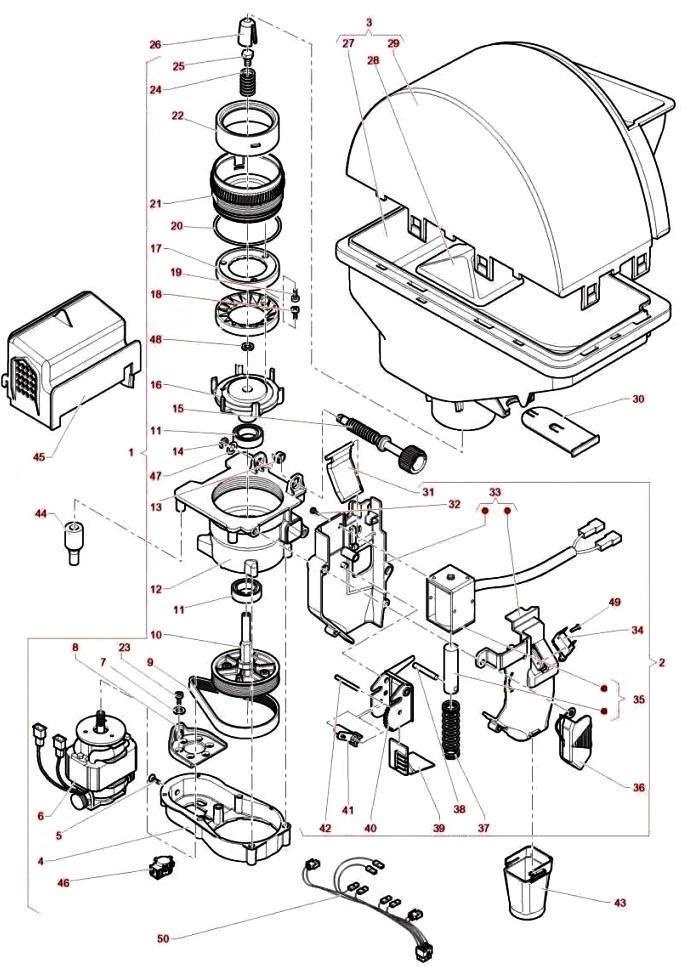 18.Кофемолка, дозатор
