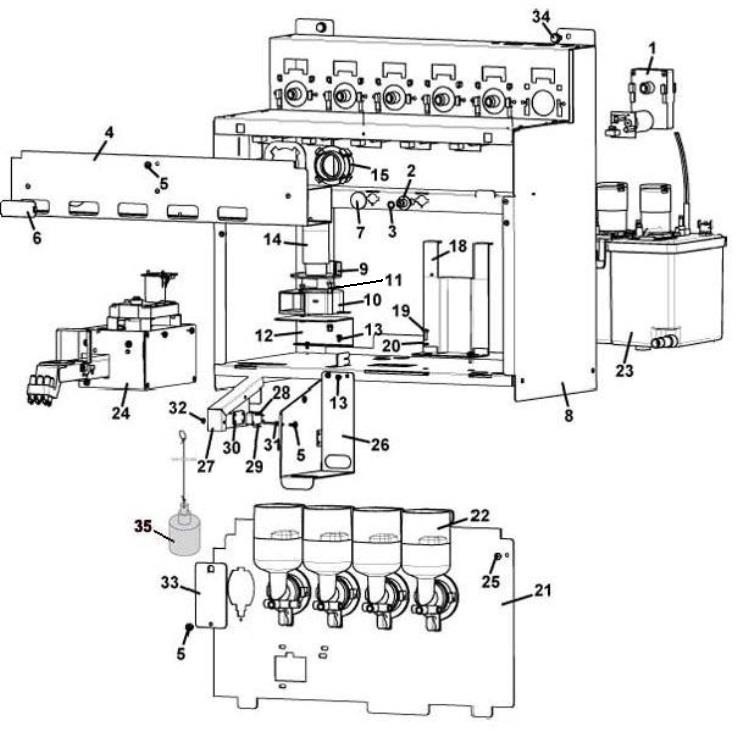 SOLUBLES DISPENSER H