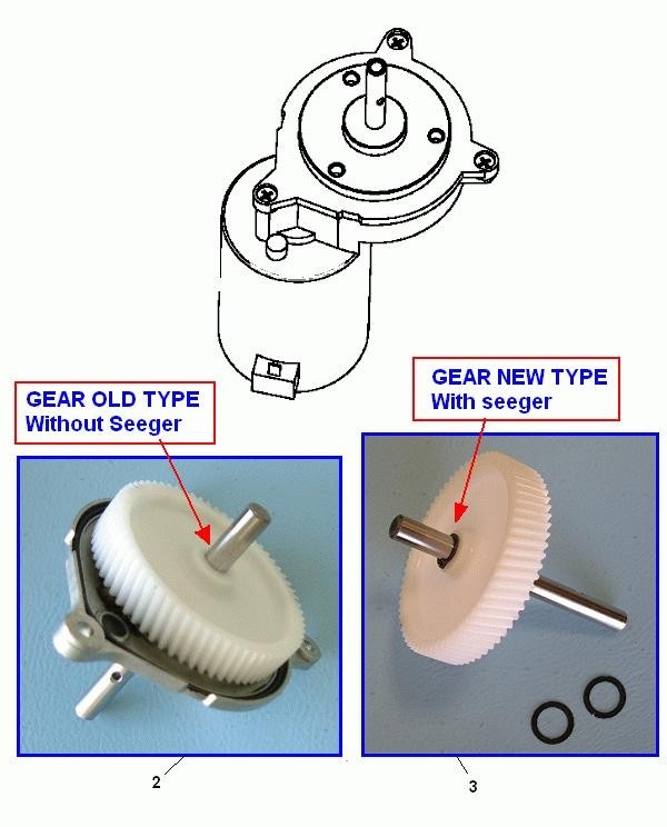15-Шестерня редуктора кофемолки