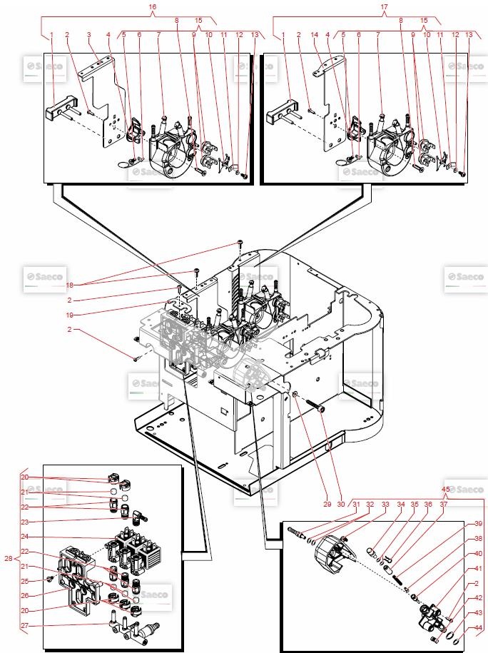 Бойлер, клапанная группа