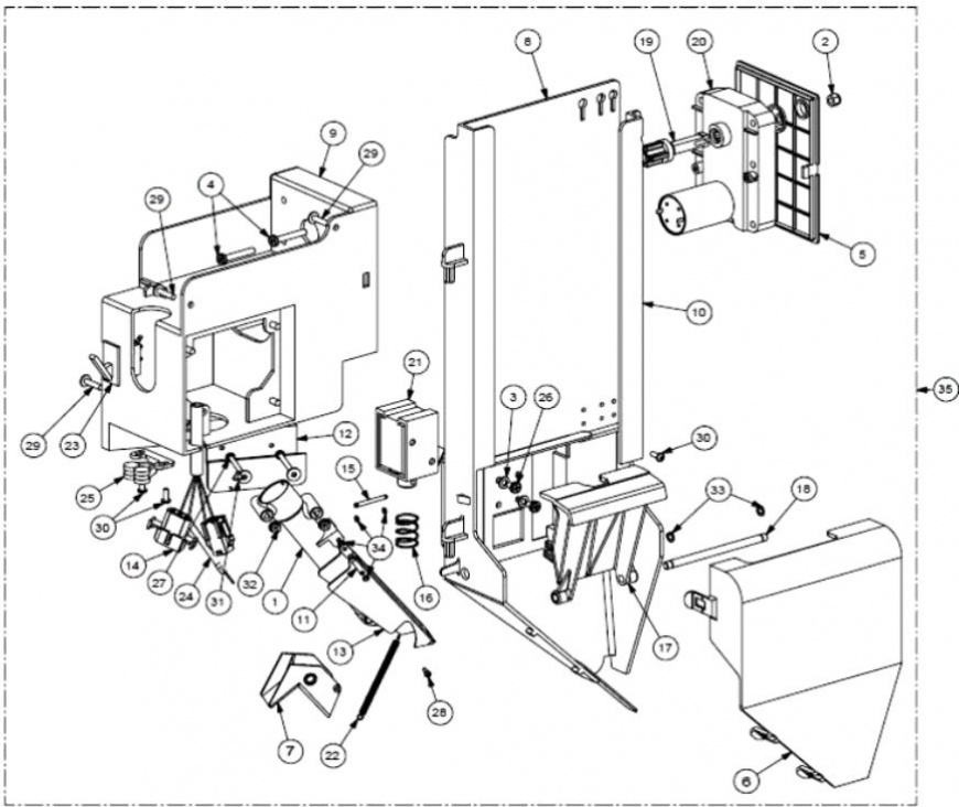 10)Выдача размешивателей