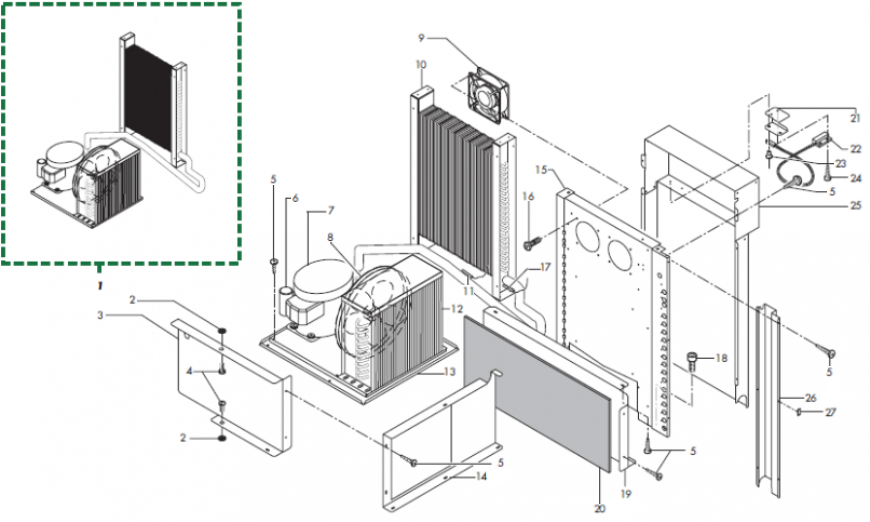 20)Холодильник