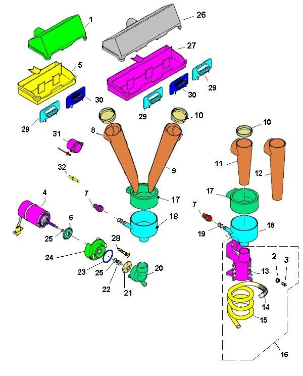 73-Части миксера