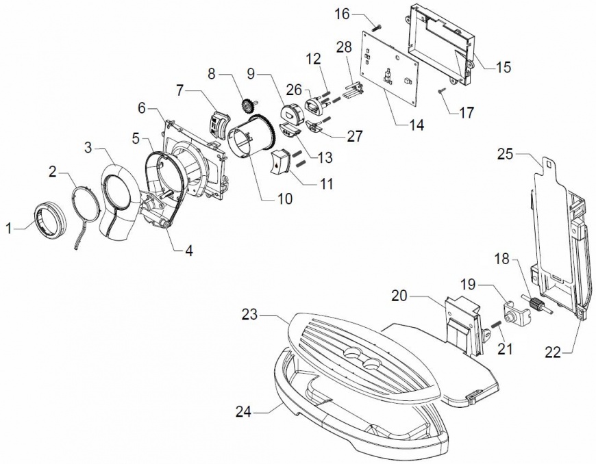2 Панель выбора, поддон