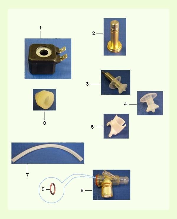 57-COMPONENTS ELECTRO-VALV. BOILER SOL. 24V (1041)