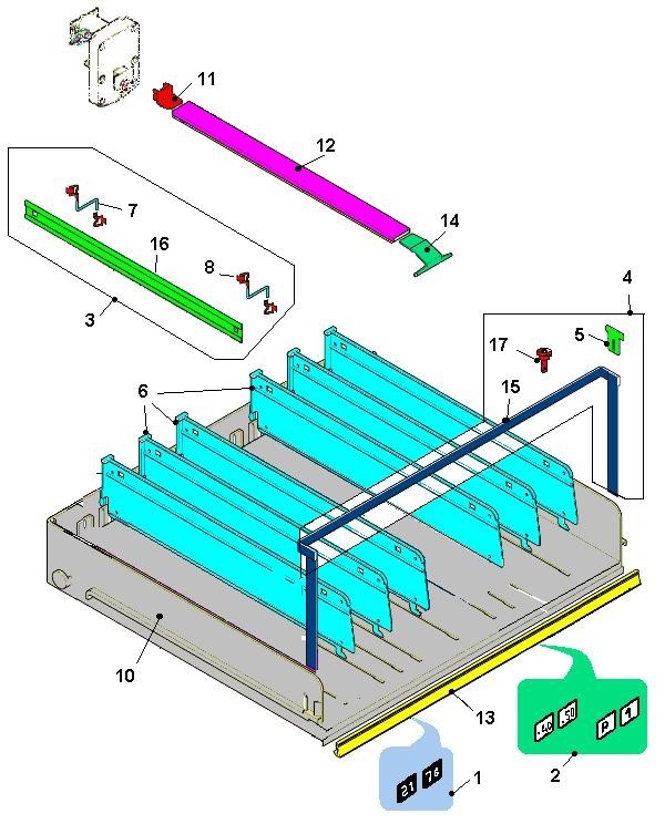 16-PRODUCT DRAWER COMPONENTS (593)