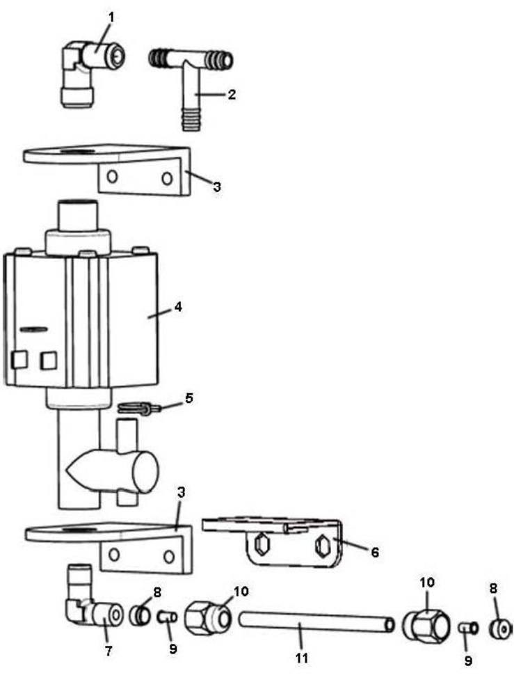 VIBRATION PUMP M.S. (TO SERIAL NUMBER 52069999)