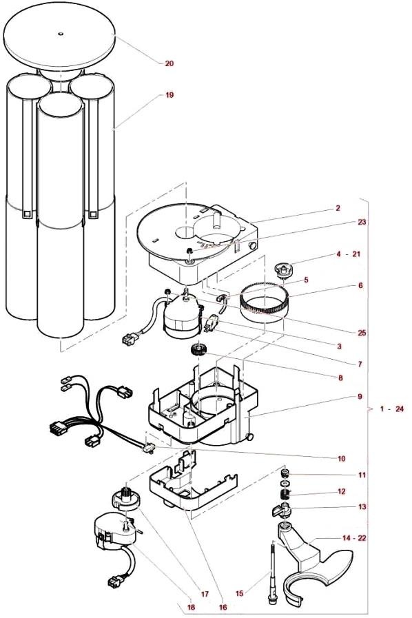 11.Устройство выдачи стаканов