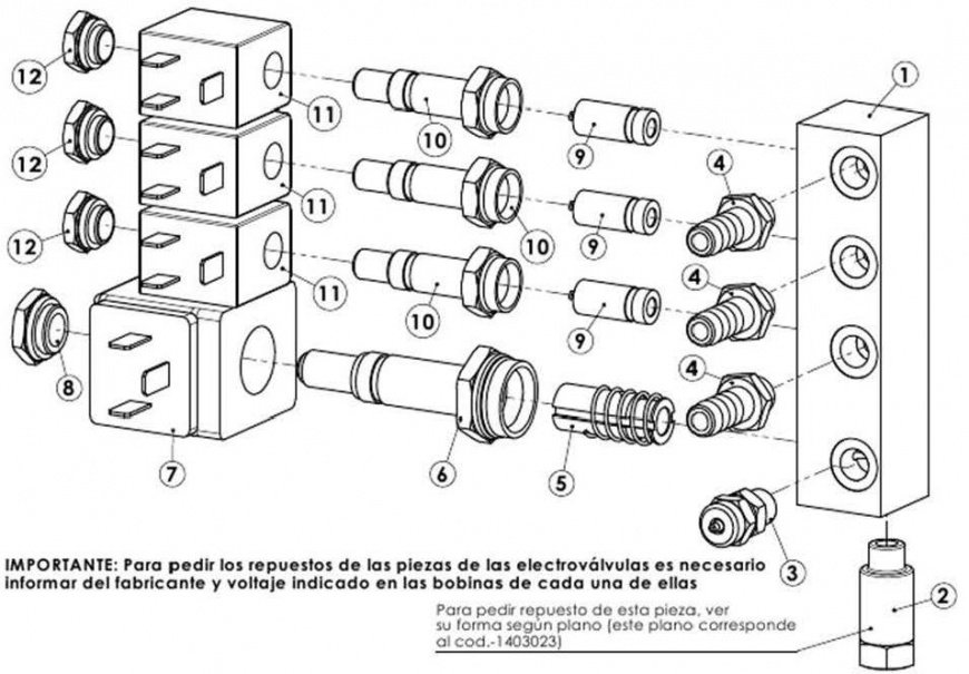 Клапанная группа