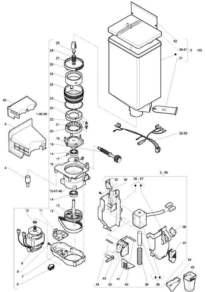 20.Кофемолка, дозатор