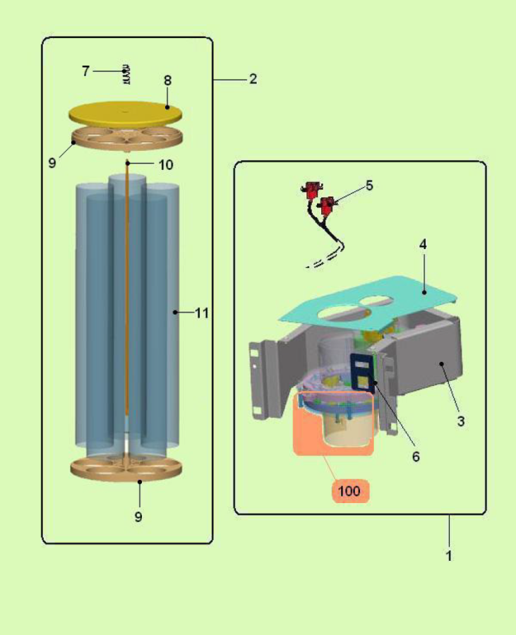 13-Барабан для стаканов
