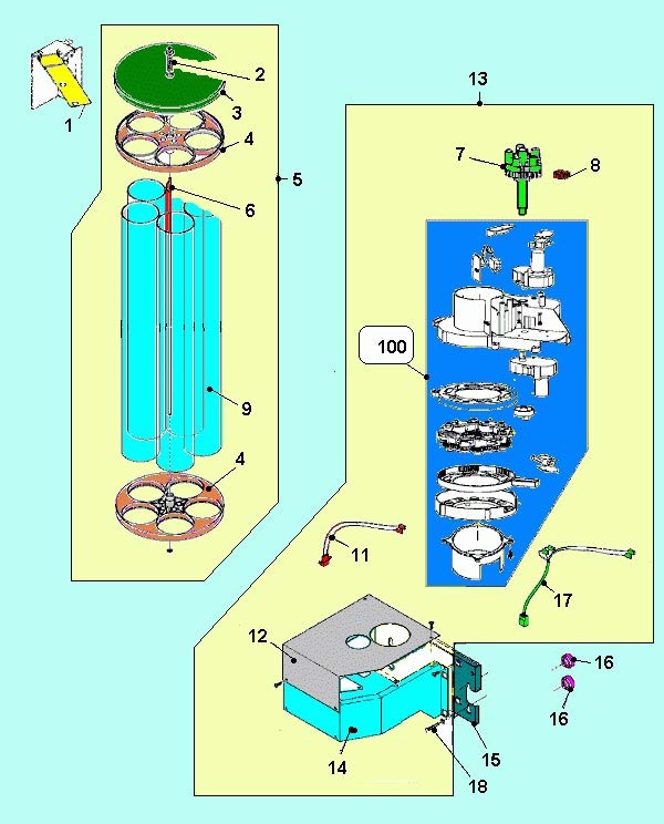 37-Устройство подачи стаканов