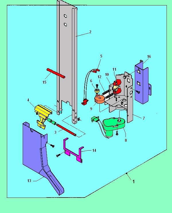 33-Устройство выдачи размешивателей старое