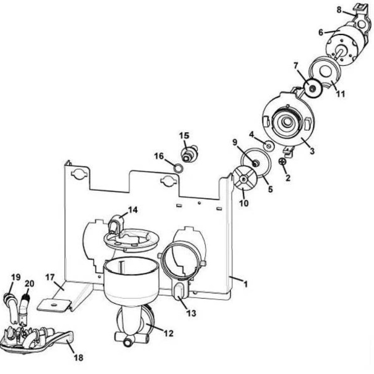 2 MIXERS SUPPORT ASSEMBLY