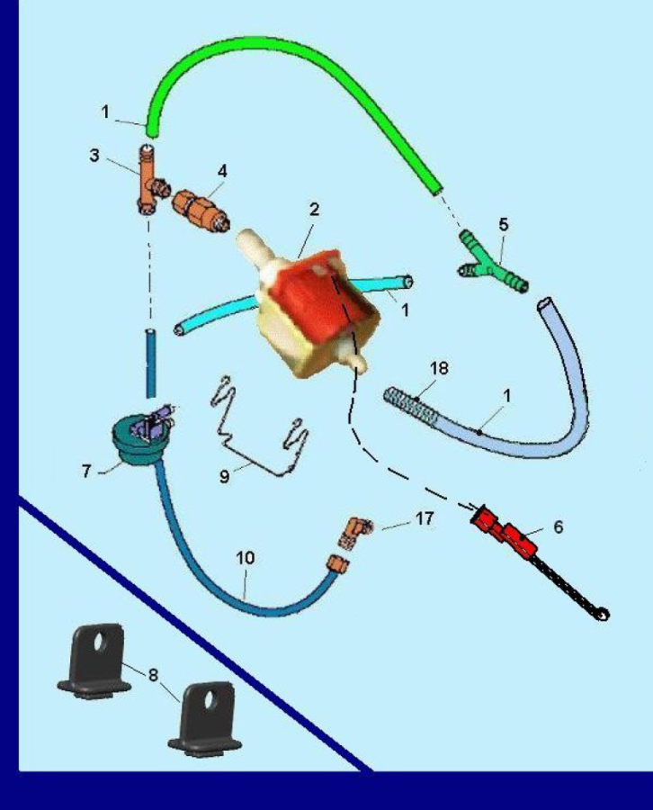 60-Помпа бойлера, сч. воды