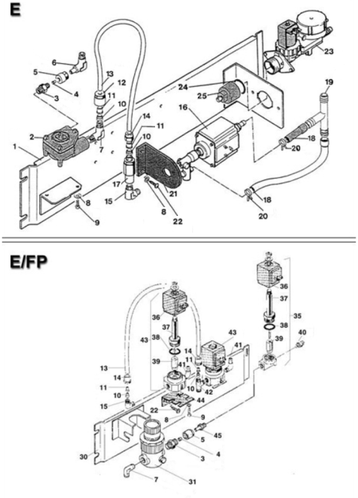 INLET ASSEMBLY E-E/FP VERSION