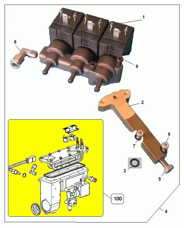 63-Растворимая кл. группа в сборе