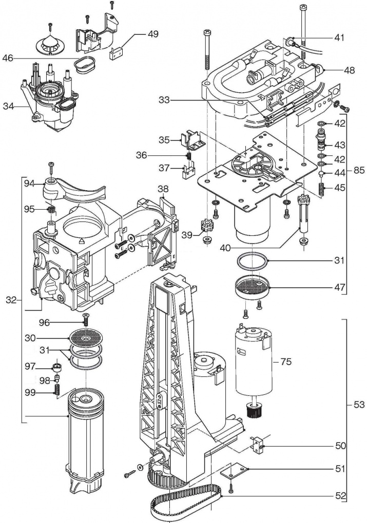 Кофеблок, кофемолка, бойлер