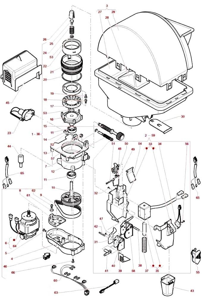 16.Кофемолка,дозатор